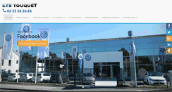 Desktop Screenshot of ets-touquet.fr